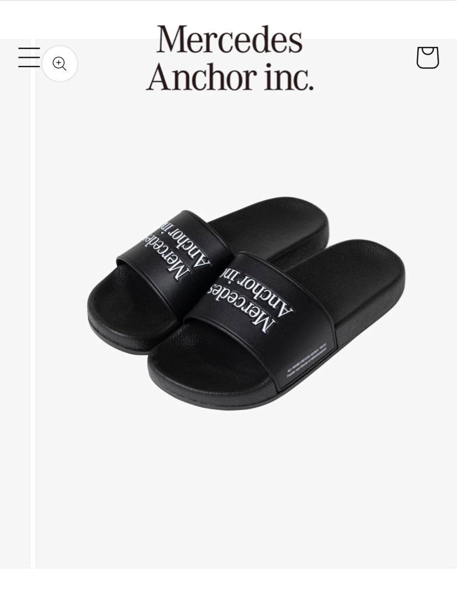 Mercedes Anchor Inc. SLIDE SANDAL サンダル シャワーサンダル
