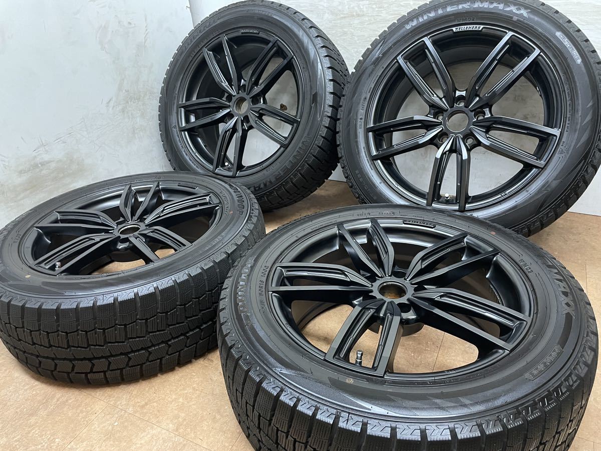 送料無料！バリ溝！ケレナーズ 18インチ 8J +30 PCD112 ダンロップ 245/50R18 BMW 6シリーズ G32 7シリーズ G11 G12 X1 F48 4本セット_画像1