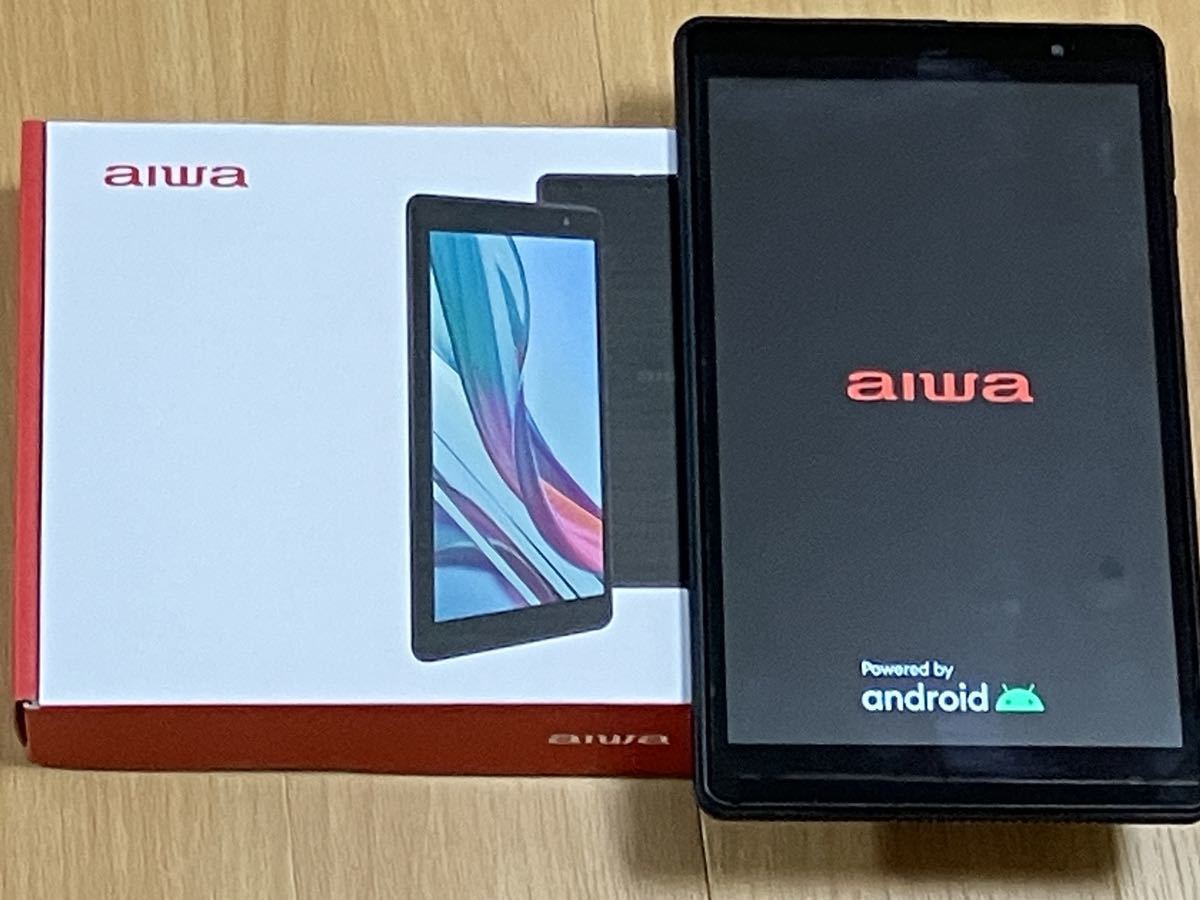 【ほぼ新品】タブレット aiwa tab AB8 JA3-TBA0802