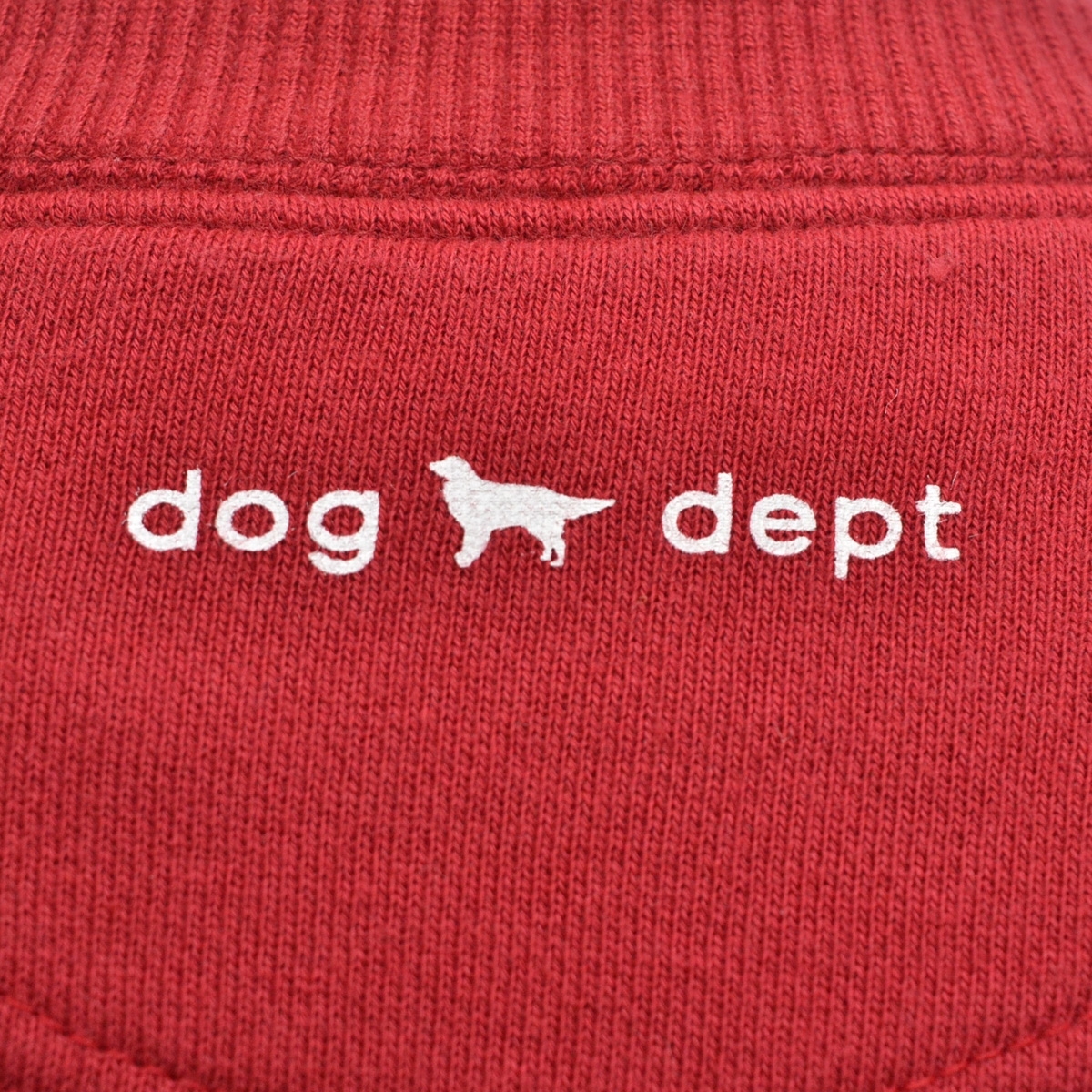 □440984 【超特価】DOG DEPT ドッグデプト □プルオーバースウェット トレーナー サイズS レディース レッド プリント_画像7