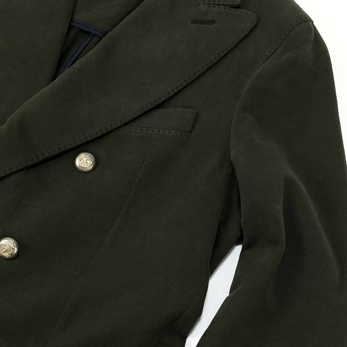 CIRCOLO1901 x Brilla per il gusto チルコロ ブリッラ ペル イルグスト 22AW 別注  ジャージソリッドダブルブレストジャケット 50 ブレザー