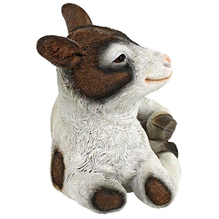 Yahoo!オークション - 農場に新しく加わった、ヤギの赤ちゃん動物彫像