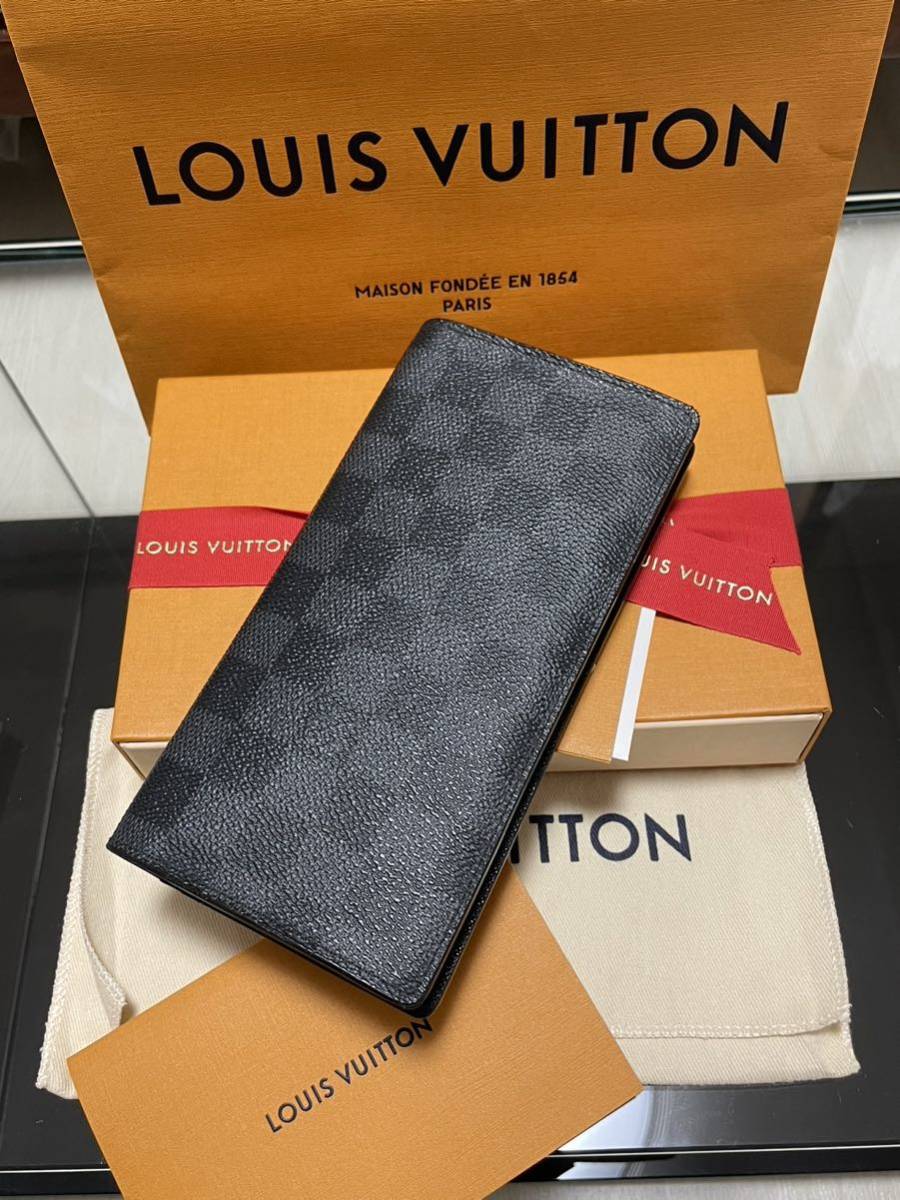 Yahoo!オークション - 極上美品ルイヴィトン 長財布 プラザ ダミエグラ