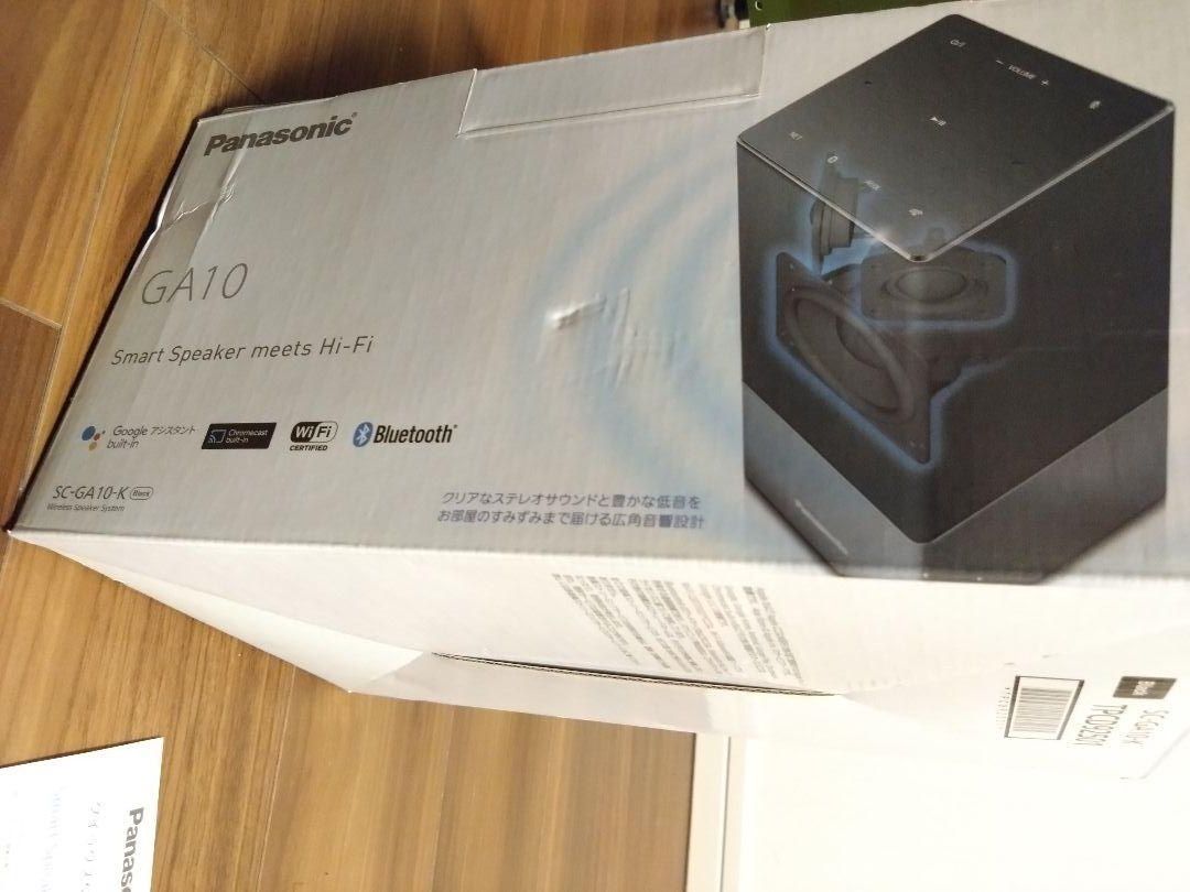 Panasonic ワイヤレススピーカー SC-GA10-K Chromecast搭載 Panasonic ワイヤレススピーカー SC-GA10-K Chromecast搭載