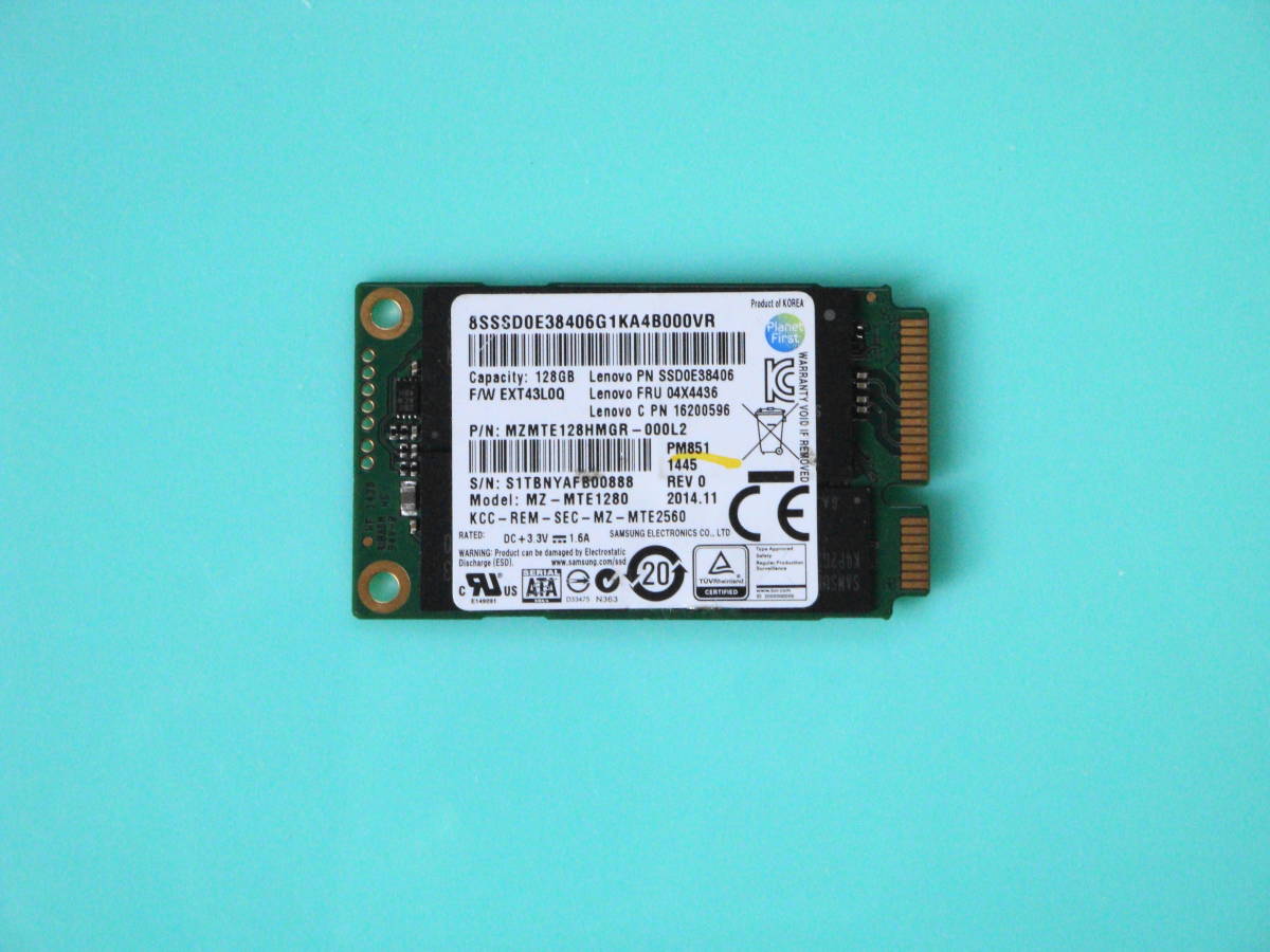 SAMSUNG msata SSD 128GB 動作確認済み| JChere雅虎拍卖代购