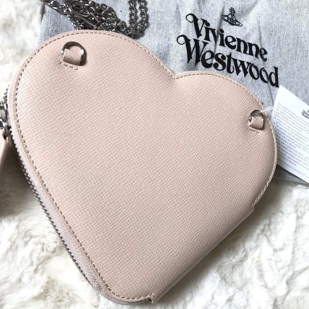 新作ウエア ハート型チェーンショルダーバッグ 新品VivienneWestwood