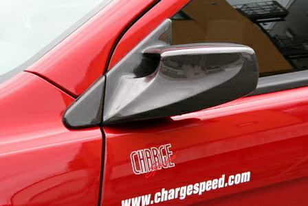 チャージスピード ランエボ ランサー CZ4A エアロミラー FRP 未塗装 CHARGE SPEED 撃速CHARGE SPEED 撃速チャージスピード