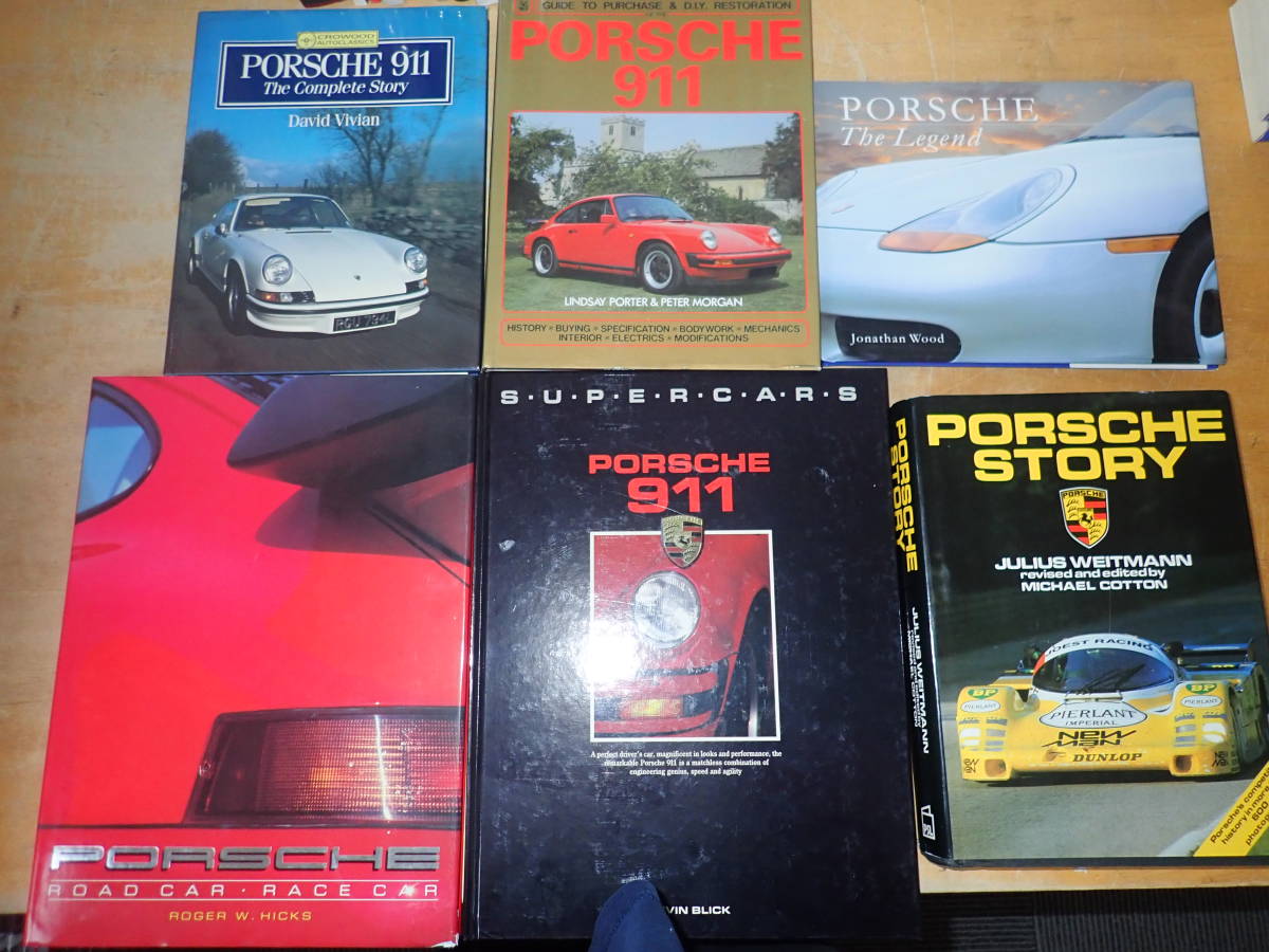 一番の b⑨a　ポルシェ　洋書　写真集等　まとめて28冊セット　PORSCHE 911/STORY/Speedster/LEGENDS/The Evolution 外車