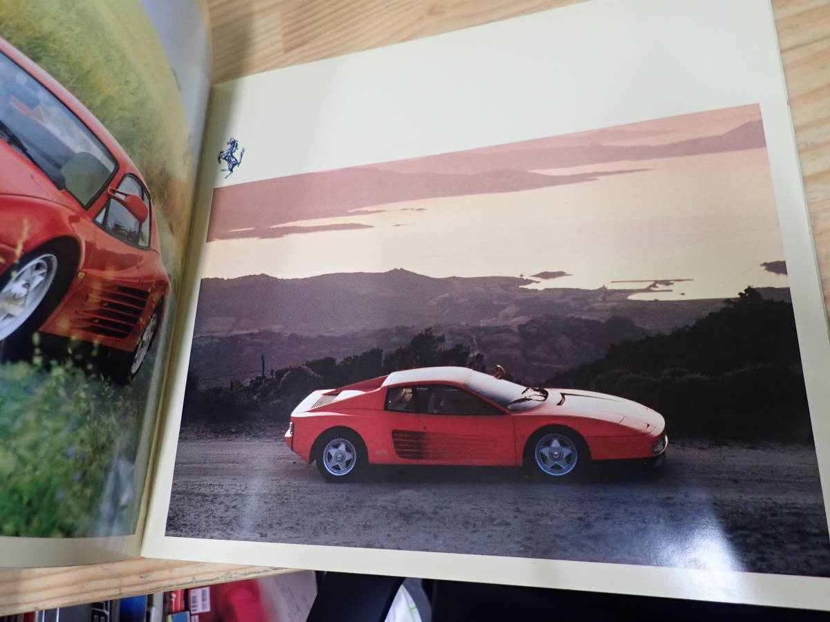 b9b Ferrari testarossa Testarossa English catalog that time thing 