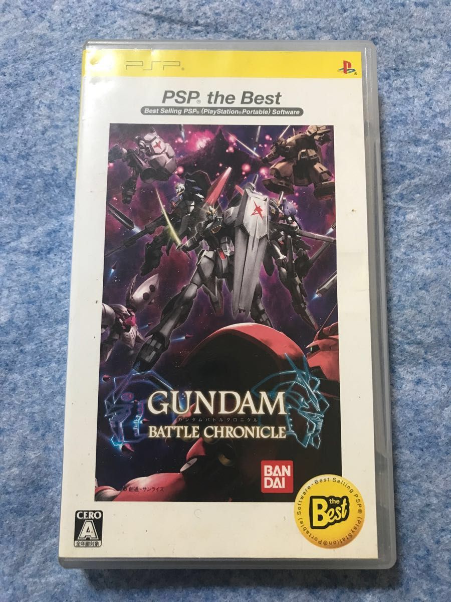 GUNDAM ガンダム バトル クロニクル PSP the Best ソフト