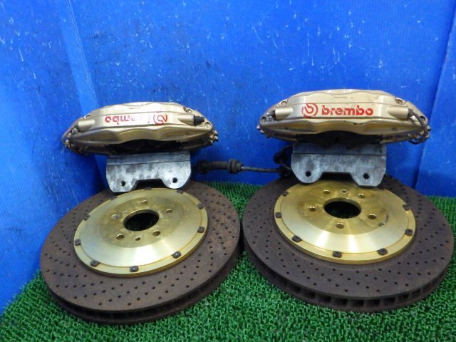 C】brembo ブレンボ F50 ビックキャリパー ビックローター 2ピースディスク 左右セット アルファロメオ ALFA 156 アルファ156 外し 社外品