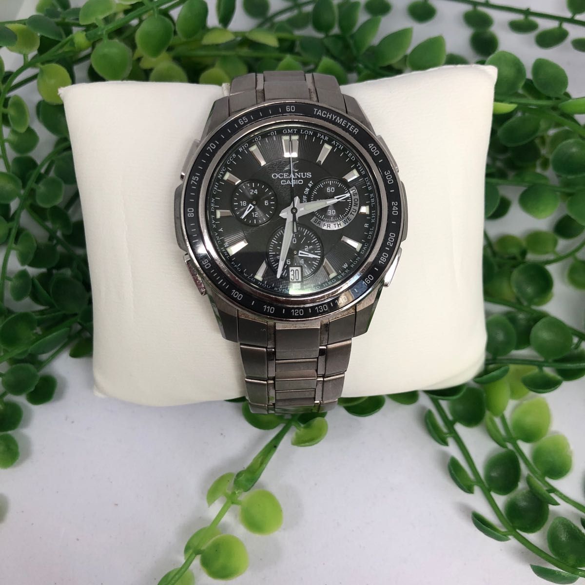 希少品 OCEANUS CASIO オシアナス マンタ OCW-S1050 タフソーラー