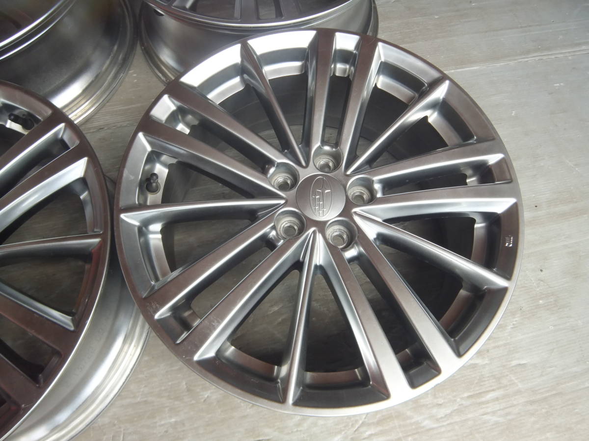 スバル】インプレッサスポーツ(GP系) 純正アルミホイール 17x7J 5-100