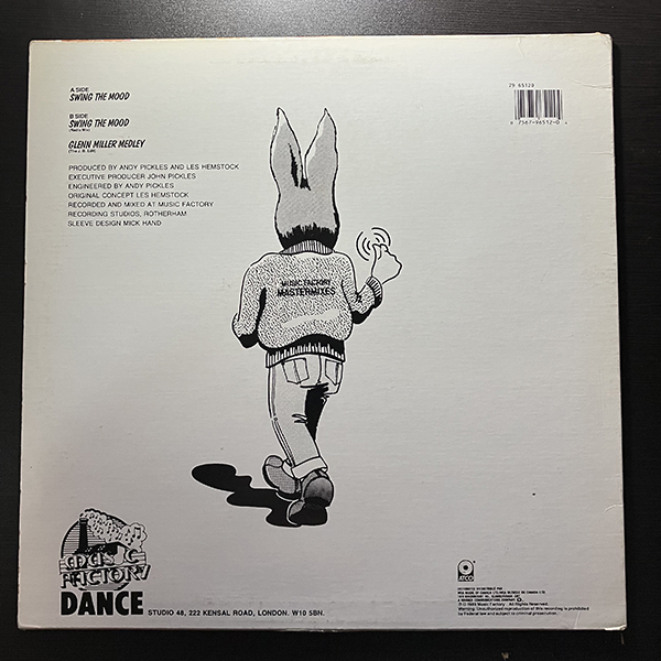 Jive Bunny And The Mastermixers / Swing The Mood [Music Factory 79 65120] カナダ盤 SWING JAZZ ロカビリー MEGAMIXの画像2