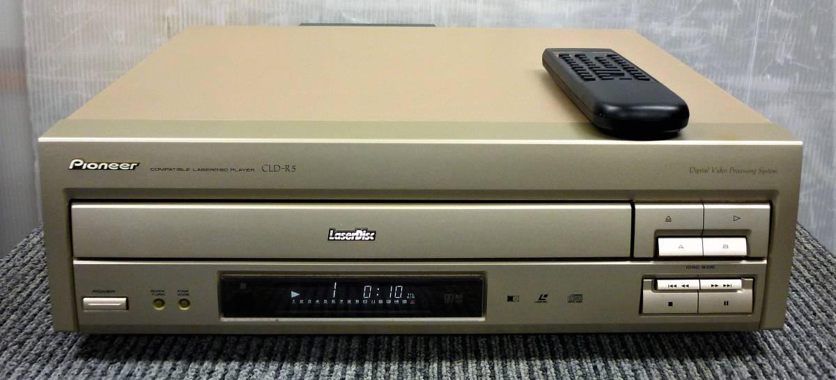 Pioneer CLD-R5 COMPATIBLE LASERDISC PLAYER パイオニアレーザー