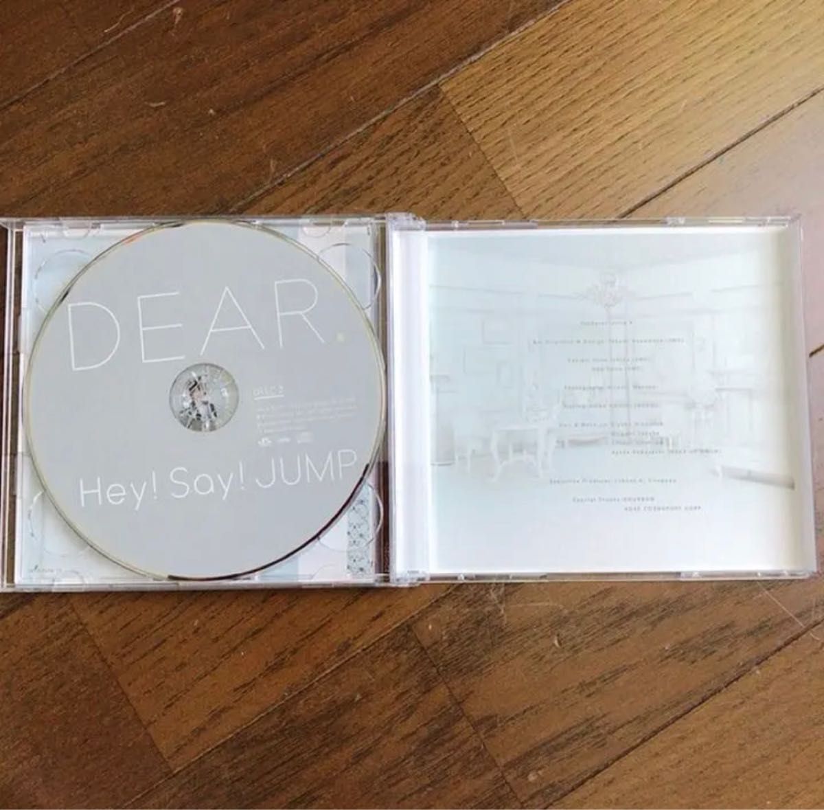 DEAR.アルバム初回限定盤2 山田涼介うちわ＋銀テおまけ付き 公式グッズ うちわ