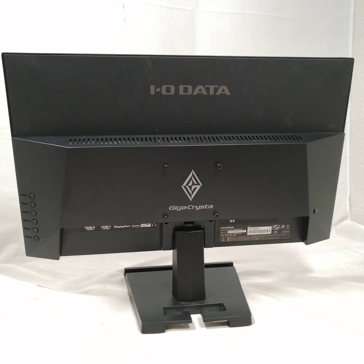 IODATA ゲーミングモニター 21.5インチ GigaCrysta EX-LDGC221HTB 液晶割れ ジャンク a08975_画像5