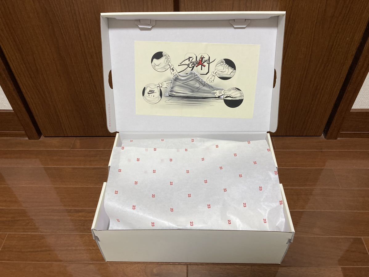 匿名配送 NIKE AIR JORDAN ジョーダン スタジアム 90 新品 28.5cm ホワイト/セイル/ニュートラルグレー メンズ エアジョーダンの画像9