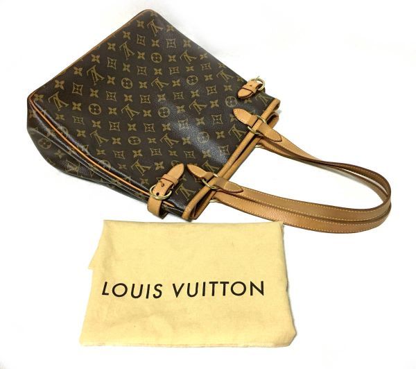 Louis Vuitton ルイヴィトン バティニョール 中古 美品 袋付_画像9