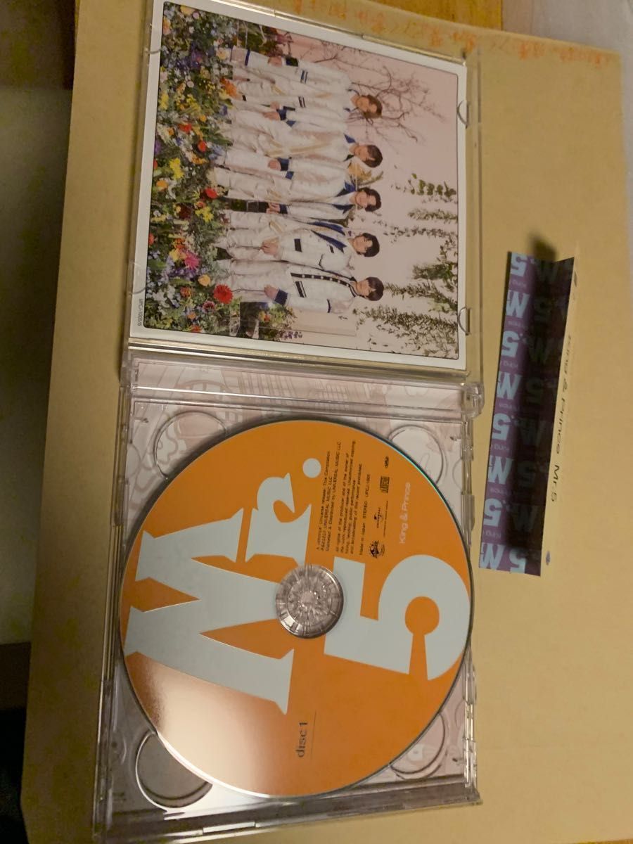 King&Prince  ベストアルバム　Mr.5 通常盤　キンプリ　　　　