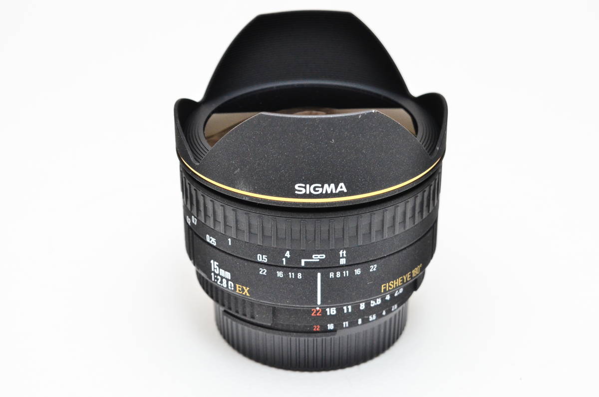 SIGMA FISHEYE 15mmF2.8D EX beautiful goods 