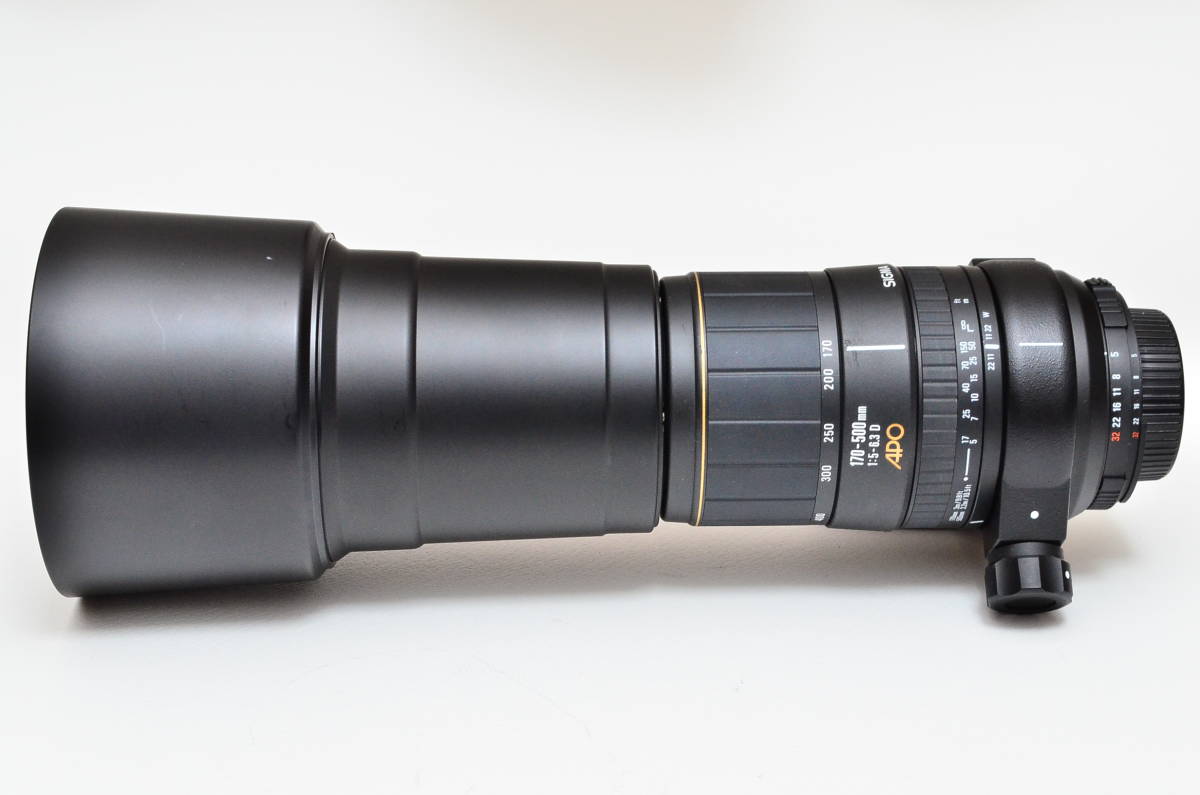 大人の上質 SIGMA AF 170-500mm F5-6.3D APO 美品 ニコン