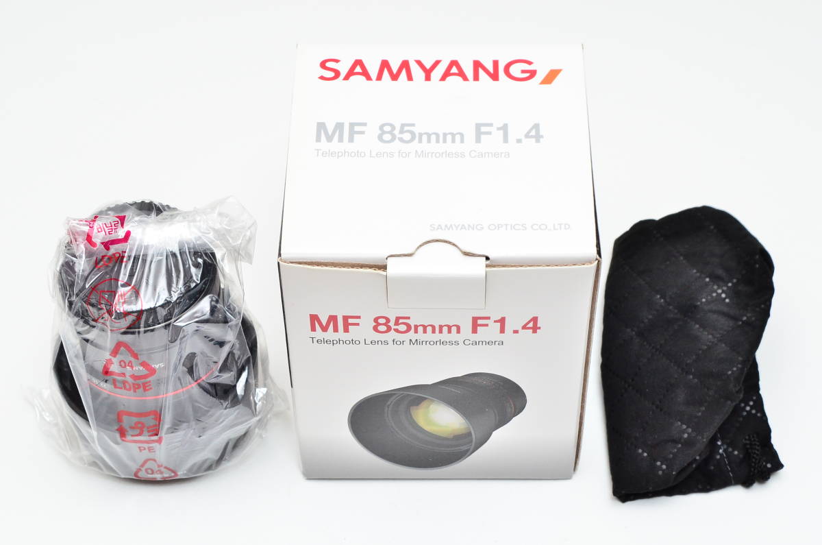 SAMYANG MF85mm F1.4 For Nikon Z 新品同様