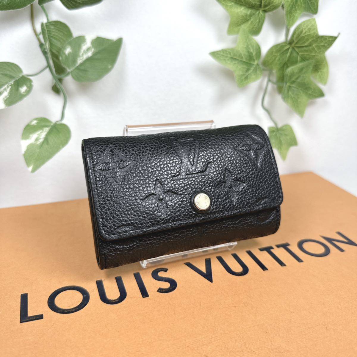 1円 LOUIS VUITTON ルイヴィトン キーケース アンプラント