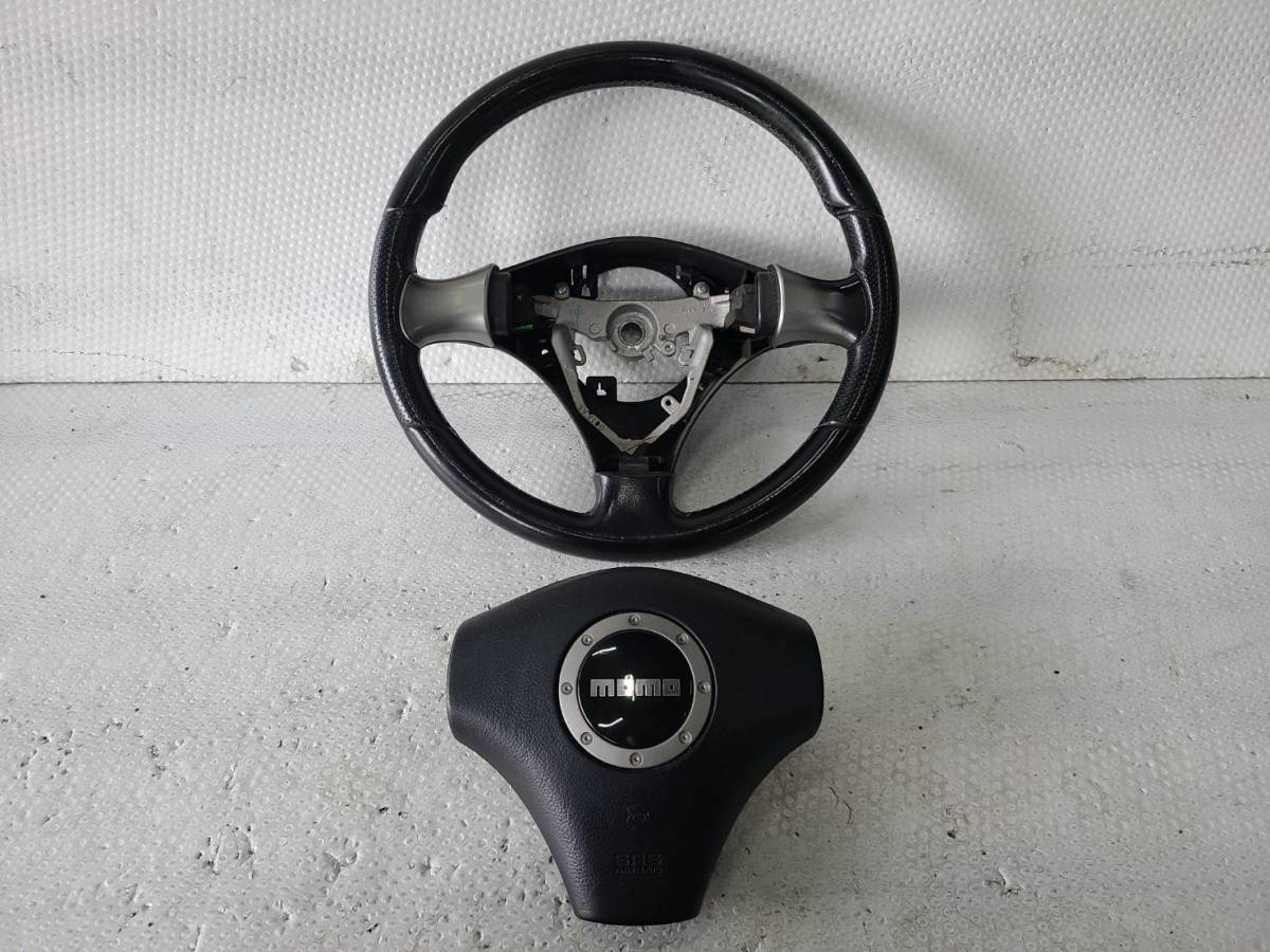 .219 Daihatsu Tanto Heisei era 18 year L350S IAT(4AT) custom RS 2WD original MOMO steering gear steering wheel 