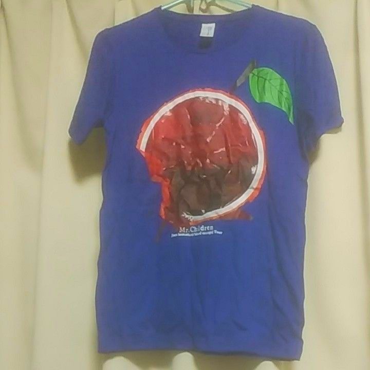 未使用Mr.ChildrenツアーTシャツ濃青M 2012年2013年blood orange ブルーオレンジ