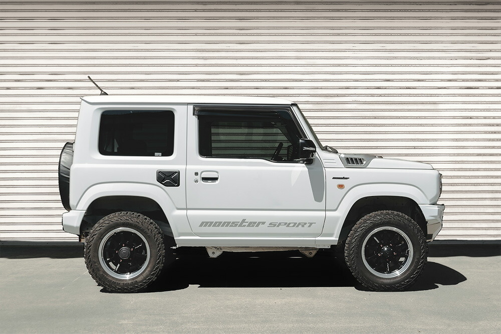 Monster Sport モンスタースポーツ TOUGH フューエルリッドカバー シボ柄 ジムニー JB64W 18.07～(1～3型） R06Aターボ 4WD 5MT/4AT_画像4