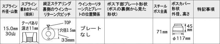 Daikei 大恵 ステアリングボス ワゴンR MC12S MC22S H12.12～H14.8 エアバッグ付車 前期_画像3