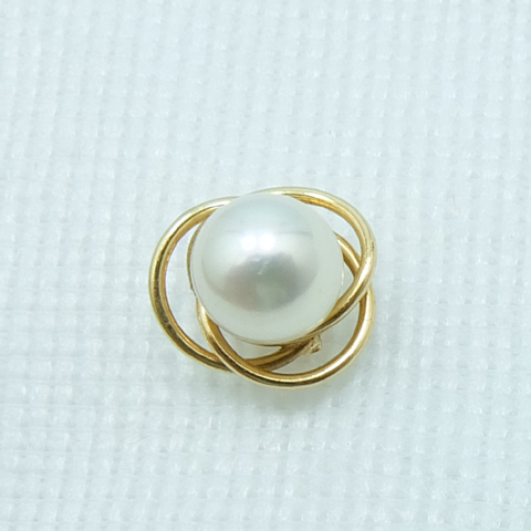 ー品販売 《即決価格》真珠・ピンブローチ 真珠