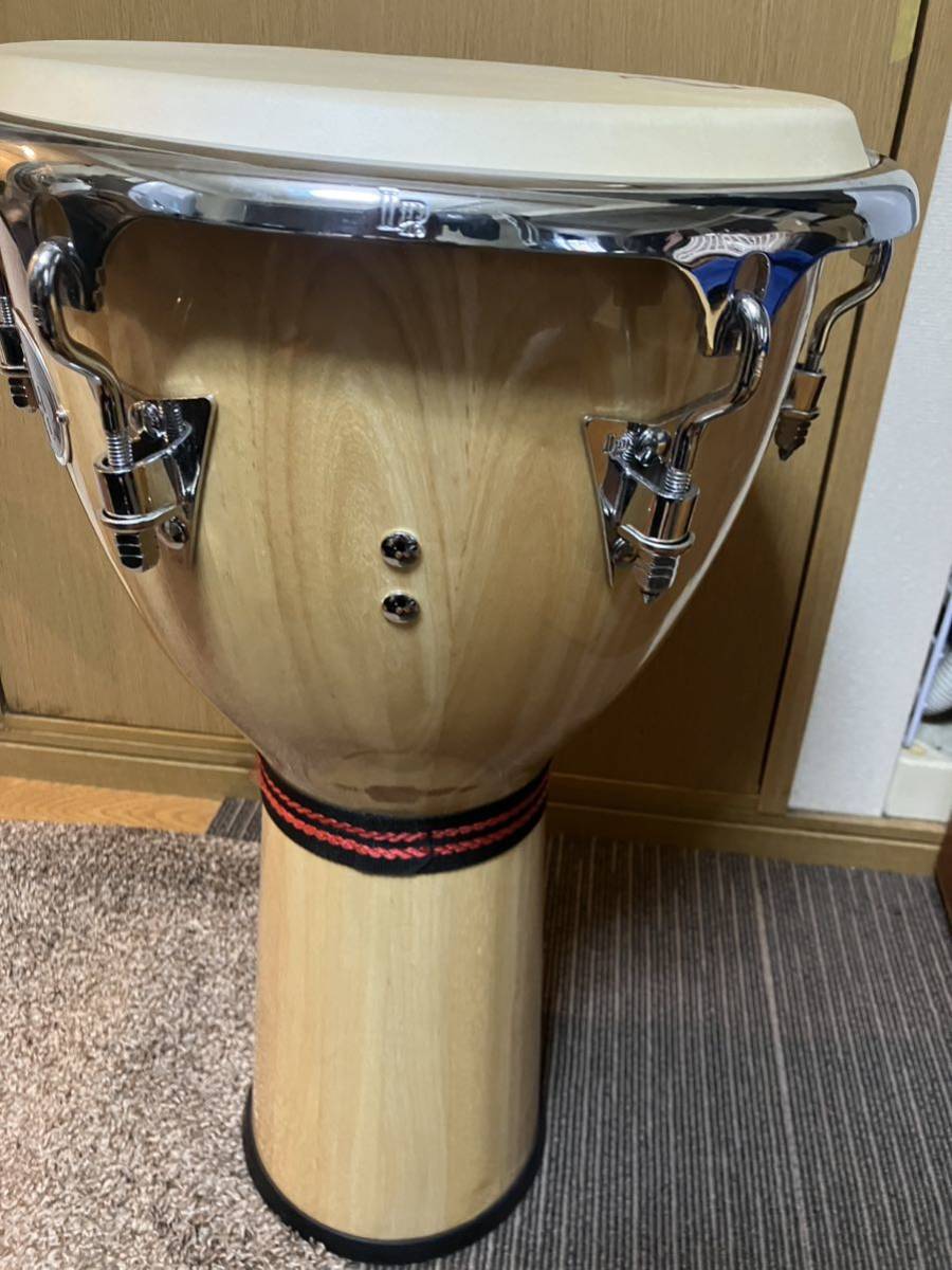 良品！LP720X LP　Djembe スペアヘッド　ケース付き！ジャンベ_画像3