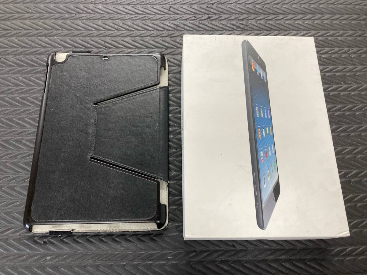 [中古] アップル Apple iPad mini Wi-Fiモデル 16GB MD528J *ケース付き 動作確認済み 検)初代 iPad_画像2