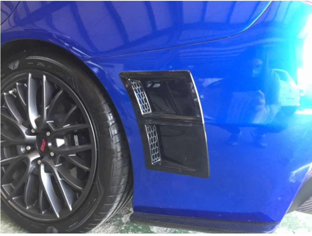 スバル WRX STI S4 VA リア サイド エア ダクトカバー 左右セット 塗装付 2015-2021 ABS_画像2