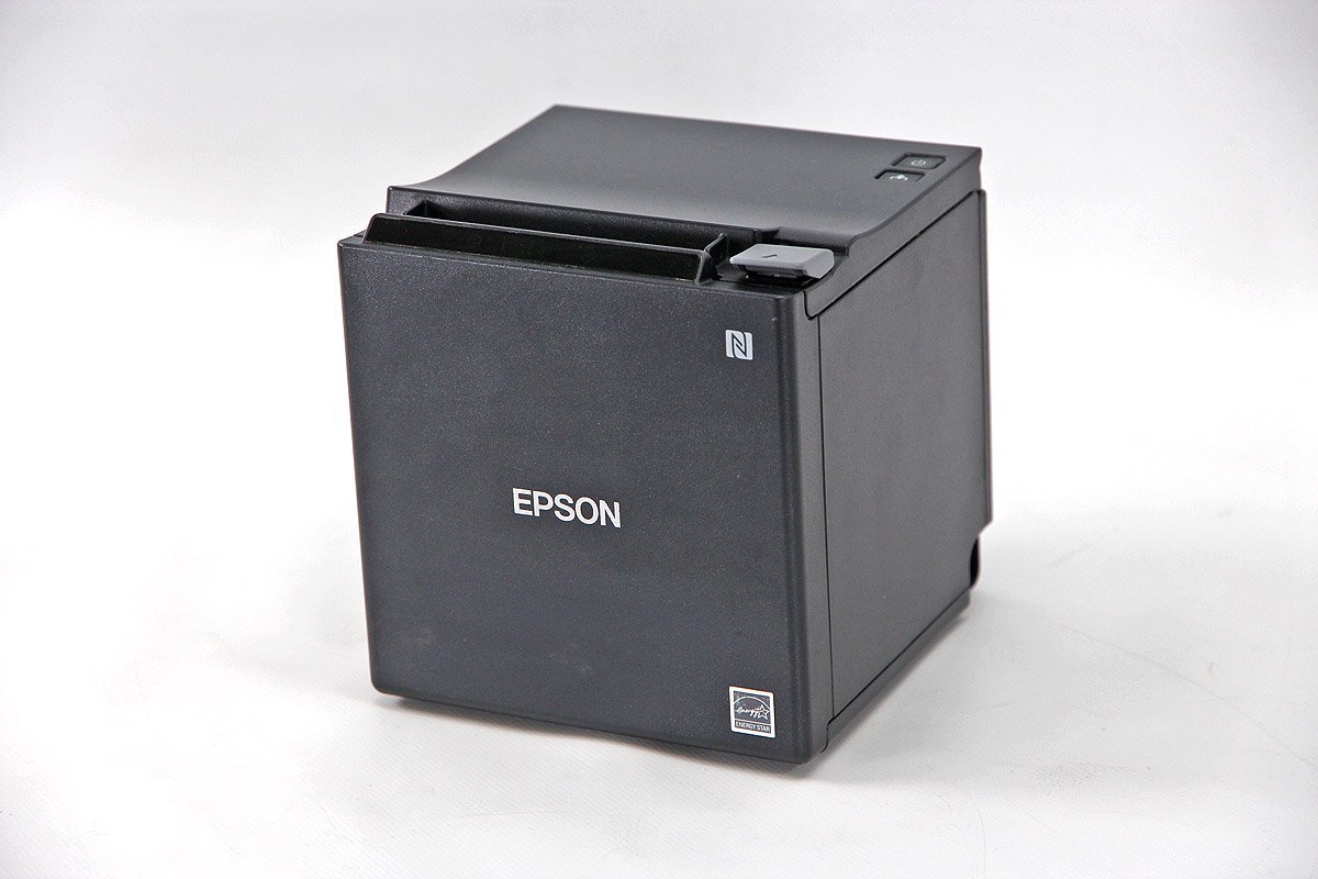 EPSON レシートプリンタ TM-m30 ブラック 3個セット M335B Bluetooth対応機種【業務用/店舗用/レジ/中古】 #UT_画像2