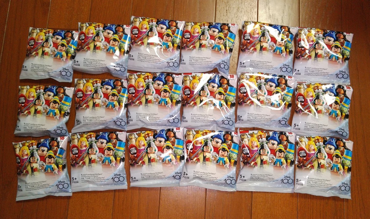 未使用未組立】LEGO minifigures レゴ ミニフィグ ディズニー Disney