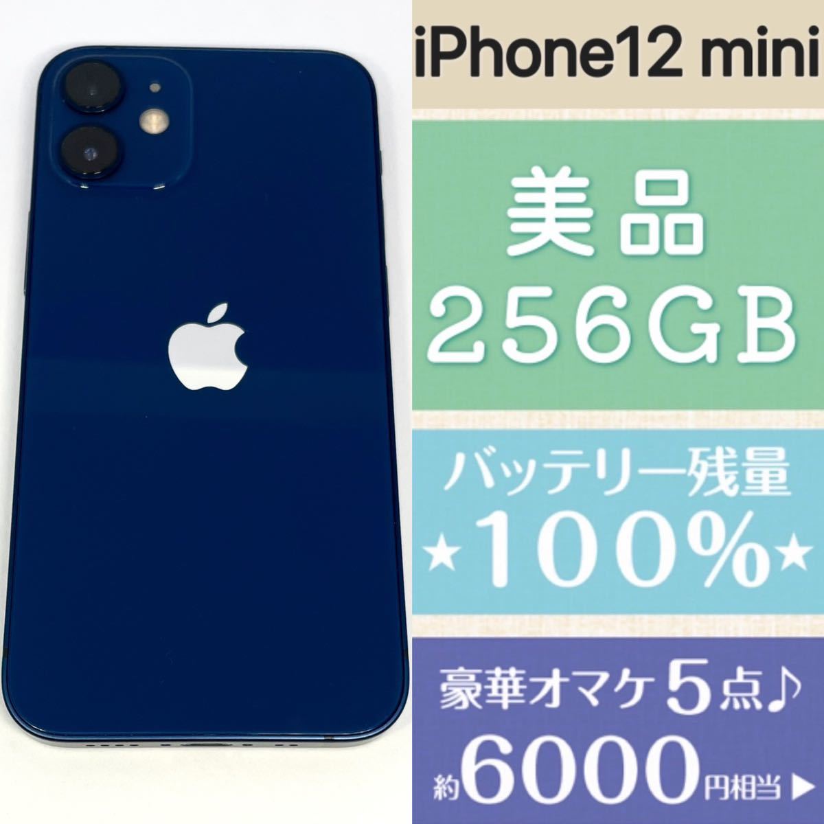 楽天 美品☆高品質 新品バッテリー残量100%☆大容量256GB