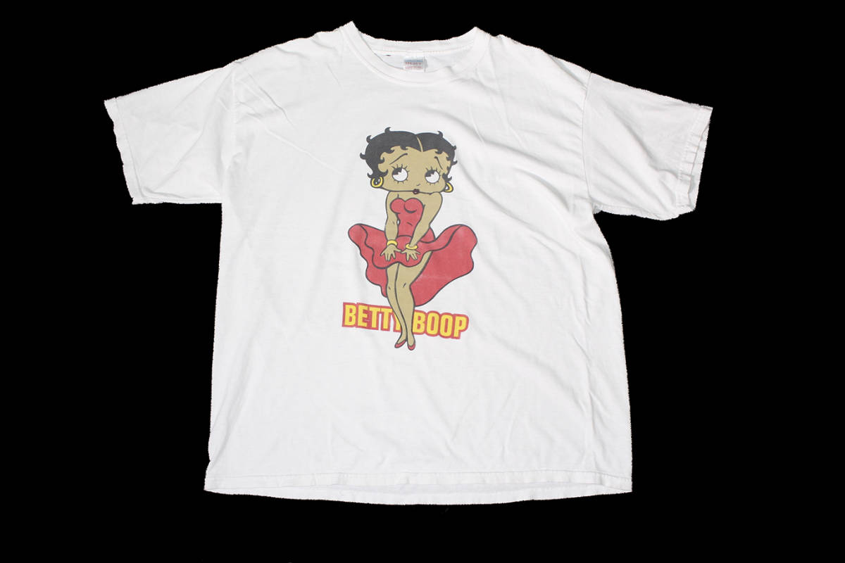 BETTY BOOP MARILYN MONROE TEE SIZE XL ベティー Tシャツ