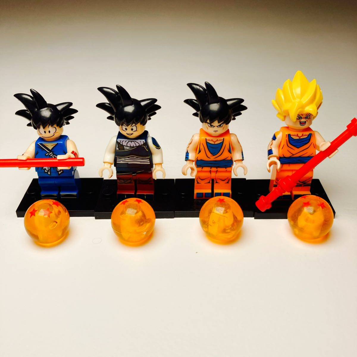 4体セット】ドラゴンボール 悟空 ミニフィグ レゴ互換|Yahoo 4体セット】ドラゴンボール 悟空 ミニフィグ レゴ互換|Yahoo