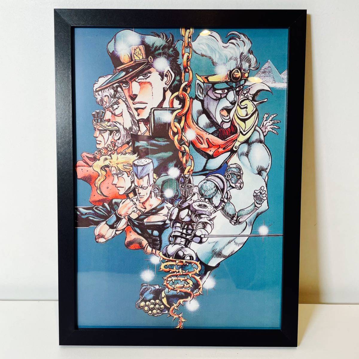 額付きポスター】JOJO ジョジョの奇妙な冒険 3部(新品)|Yahoo 額付きポスター】JOJO ジョジョの奇妙な冒険 3部(新品)|Yahoo