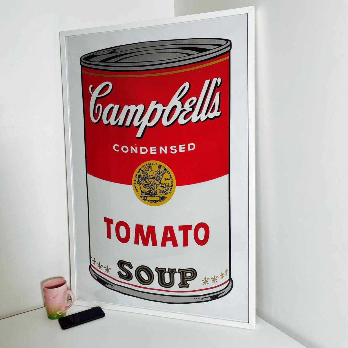 アンディ ウォーホル キャンベルのスープ缶 (新品