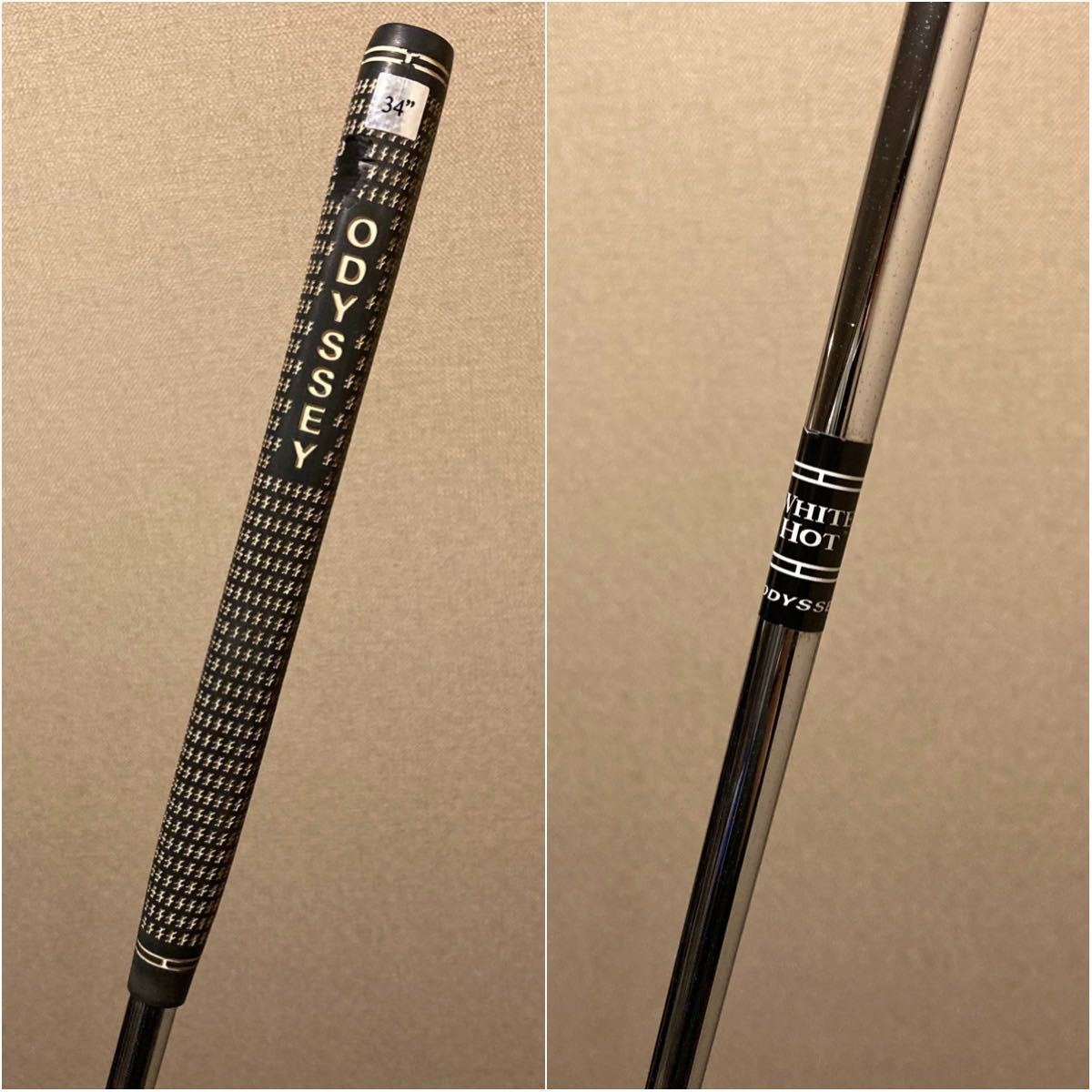 初代 名器 希少】34インチ オデッセイ ホワイトホット 2ボール 初代 名器 希少】34インチ オデッセイ ホワイトホット 2ボール
