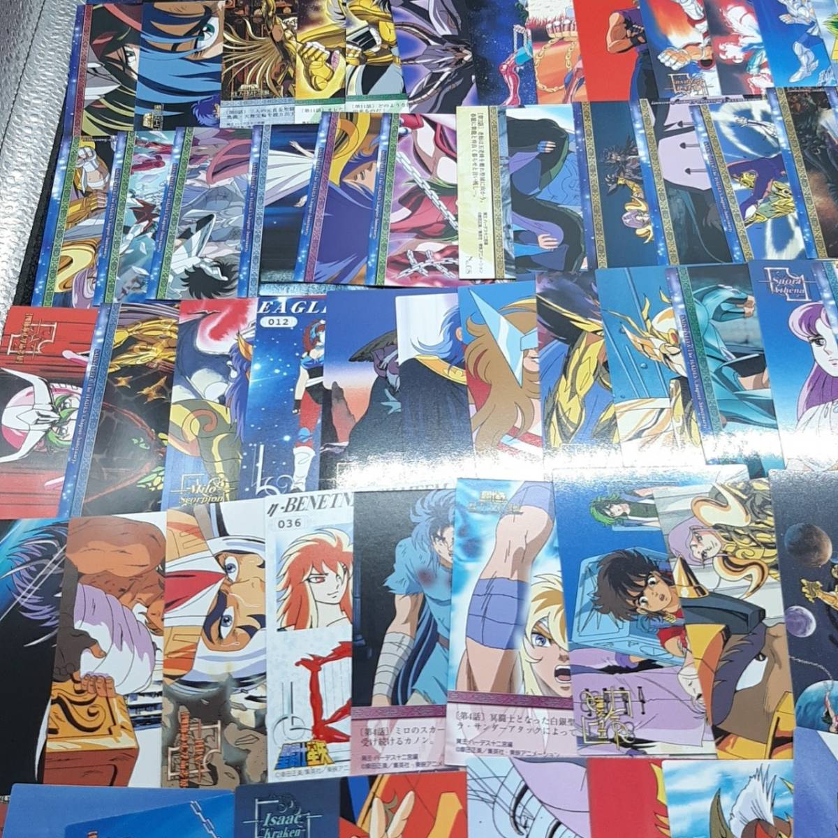 m217★【1円スタート】 聖闘士星矢 カード アマダ まとめ 大量 トレーディングカード _画像5