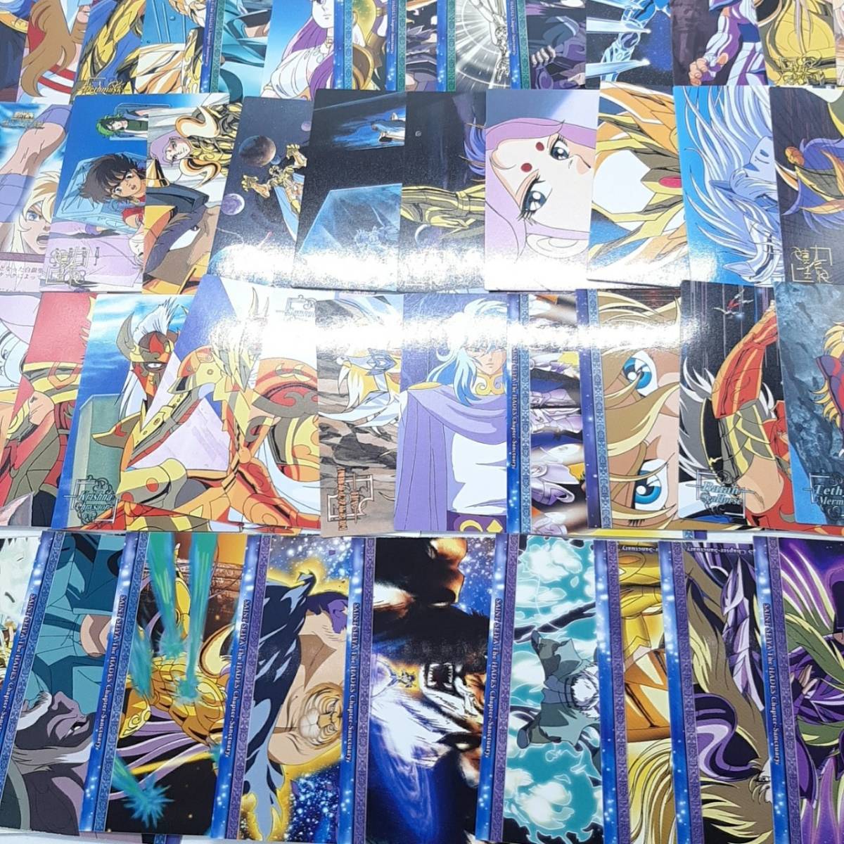 m217★【1円スタート】 聖闘士星矢 カード アマダ まとめ 大量 トレーディングカード _画像9