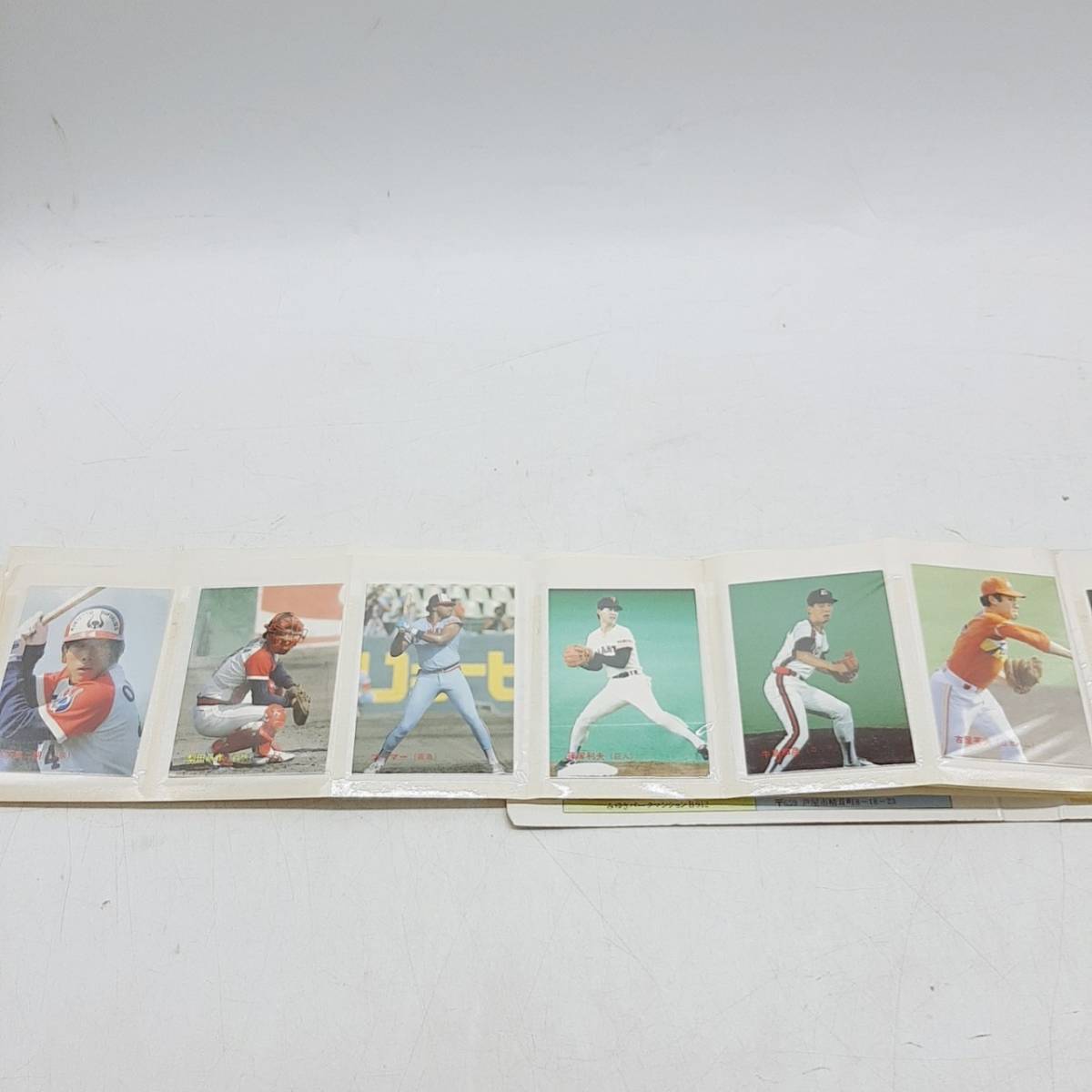 m227★【1円スタート】 プロ野球カード 当時物 希少 カルビー 1987 まとめ 大量 ファイル付き _画像5