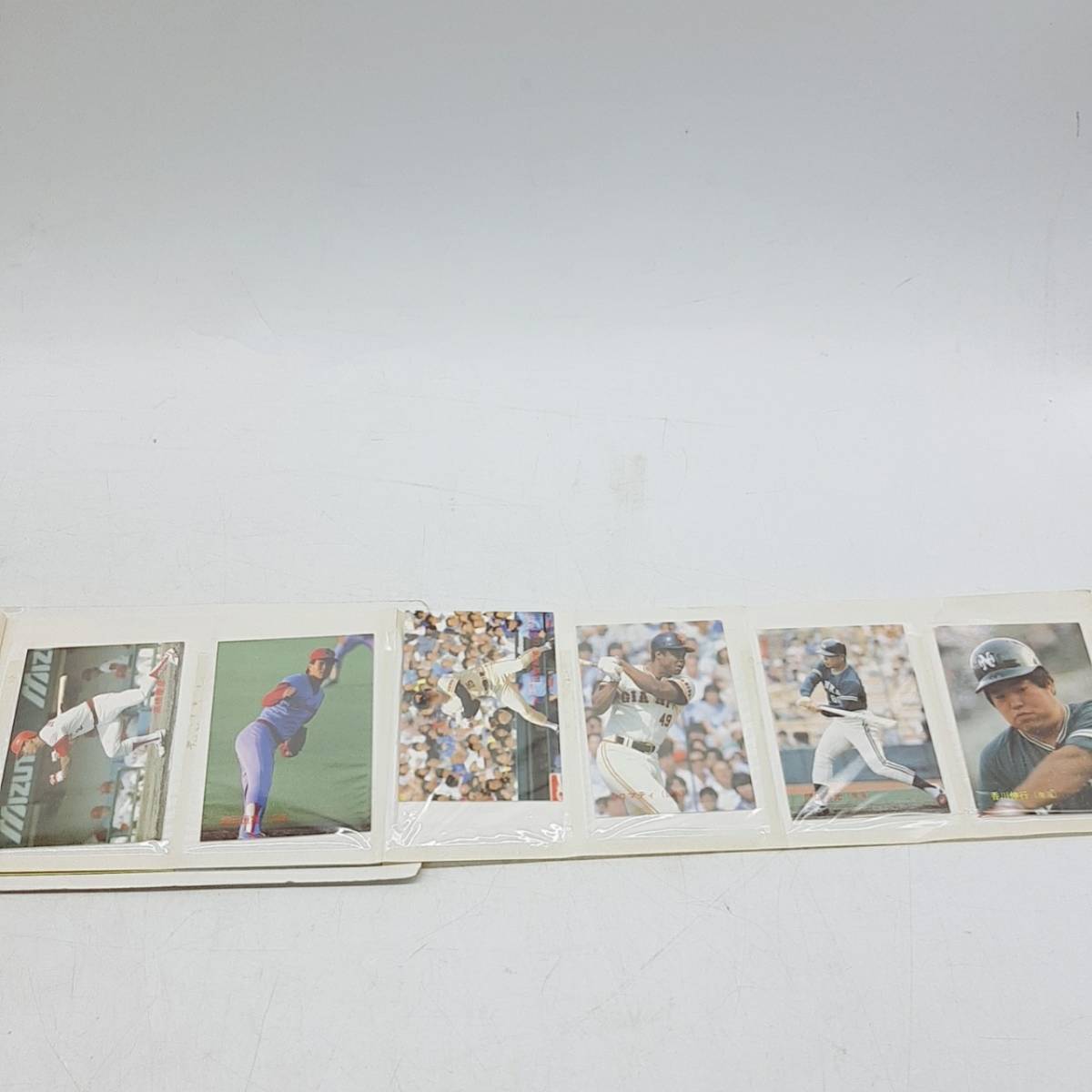 m227★【1円スタート】 プロ野球カード 当時物 希少 カルビー 1987 まとめ 大量 ファイル付き _画像6