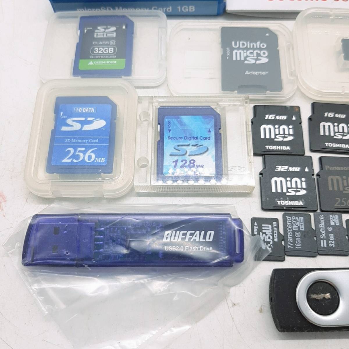 m240【1円スタート】 microSD miniSD SDカード miniSDアダプタ まとめ 大量 ジャンク _画像7