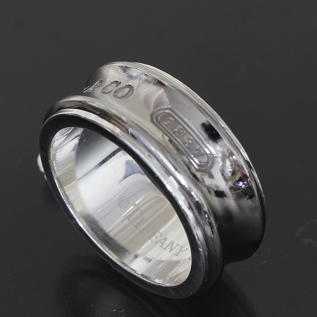 世界有名な 12号 1837リング 指輪 ティファニー 925 D9938 グレー